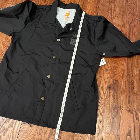 NWT Supra x Call Of Duty Black Opps Snap Windbreaker Coaches Jacket Black Men XL - Picture 11 of 14